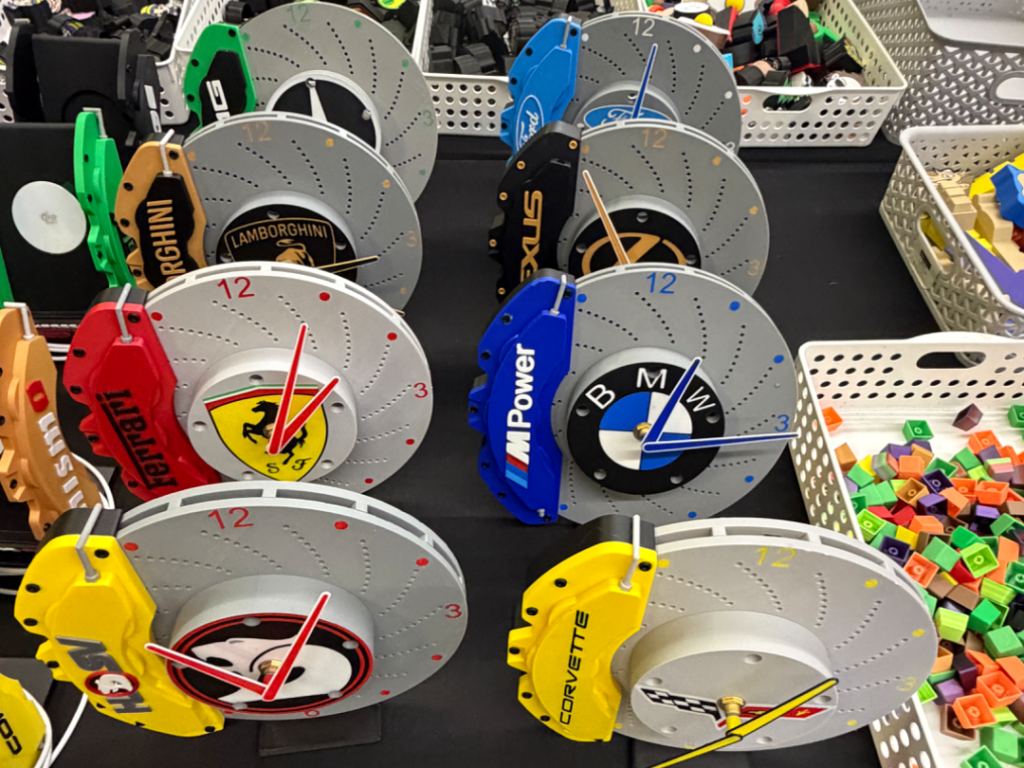 Brake Rotor Wall Clock