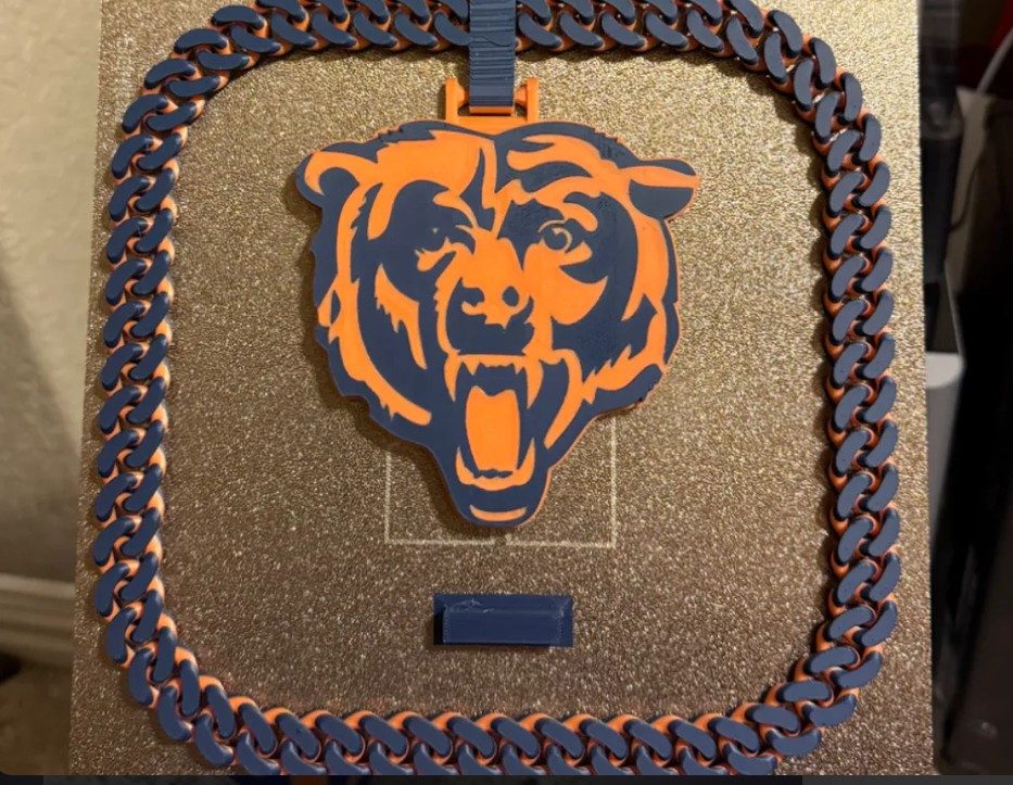 Chicago Bears Articulated Themed Chain