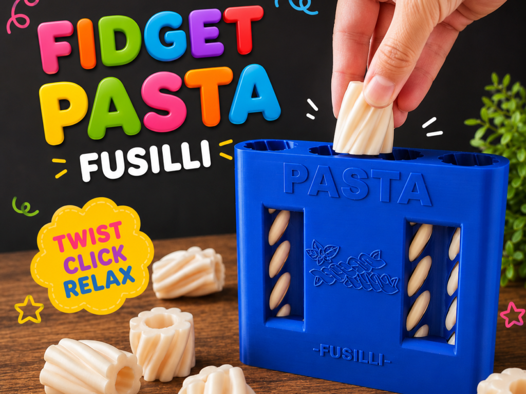 Fusilli Pasta Fidget