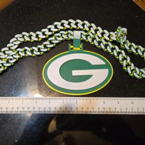 Green Bay Packers Cuban Style Chain