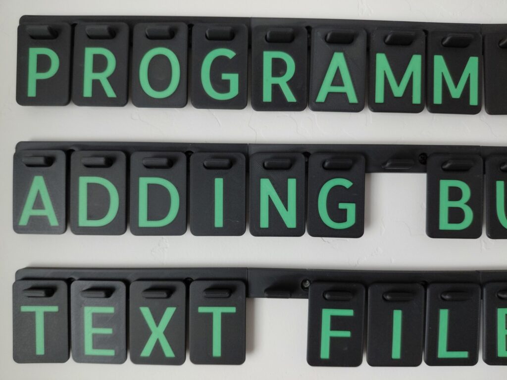 Wall Tile Message Board